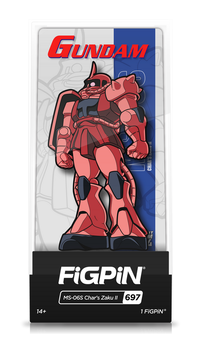 FiGPiN Classic: Gundam - MS-06S Char's Zaku II #697