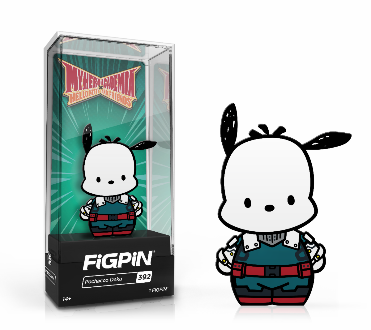 シャンプー pochacco FiGPiN Classic: Sanrio x My Hero Academia Pochaco Deku #392
