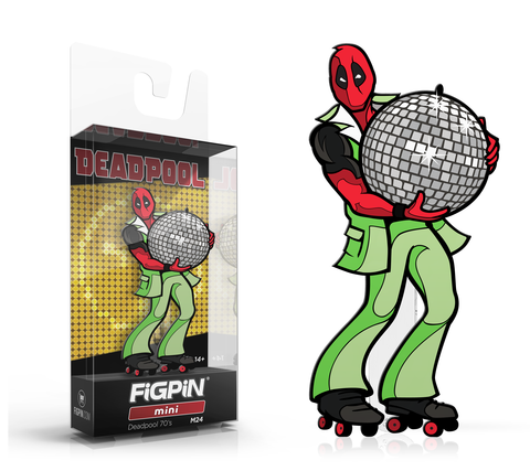 FiGPiN Mini Deadpool 70's #M24