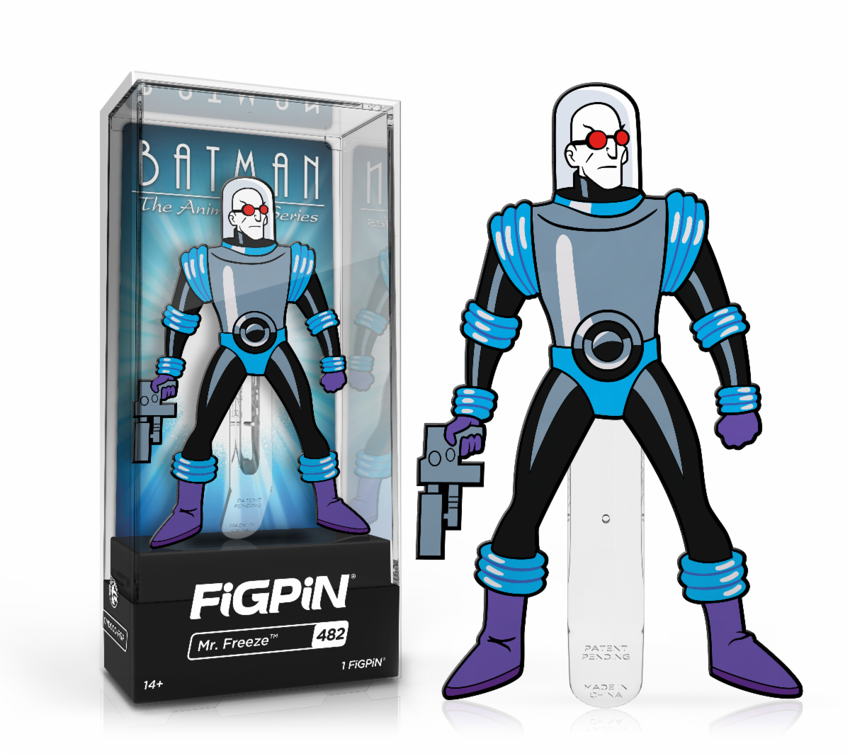 FiGPiN Batman The Animated Series - Bruce Wayne #476 & Mr FiGPiN Batman The Animated Series - Bruce Wayne #476 & Mr